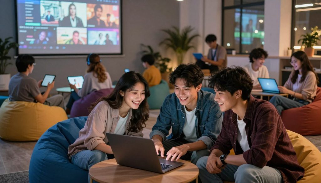 streaming universitários